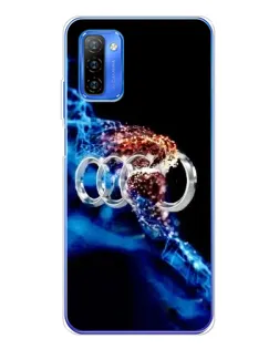 Чехол для Ulefone Note 12 с картинкой «Энергия лого Audi»