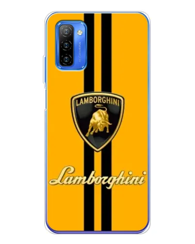 Чехол для Ulefone Note 12 с картинкой «Lamborghini Stripe желтый» Чехол для Ulefone Note 12 с картинкой «Lamborghini Stripe желтый»