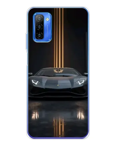 Чехол для Ulefone Note 12 с картинкой «Lamborghini золотые линии» Чехол для Ulefone Note 12 с картинкой «Lamborghini золотые линии»