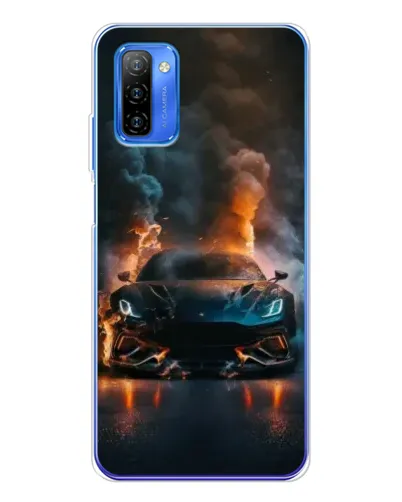 Чехол для Ulefone Note 12 с картинкой «Lamborghini дымная эстетика» Чехол для Ulefone Note 12 с картинкой «Lamborghini дымная эстетика»