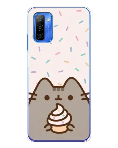 Чехол для Ulefone Note 12 с картинкой «Пушин с кексом» Чехол для Ulefone Note 12 с картинкой «Пушин с кексом»