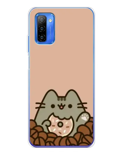 Чехол для Ulefone Note 12 с картинкой «Кофейный Пушин» Чехол для Ulefone Note 12 с картинкой «Кофейный Пушин»