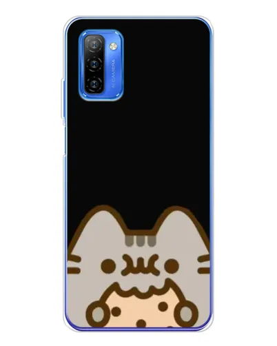 Чехол для Ulefone Note 12 с картинкой «Пушин на черном» Чехол для Ulefone Note 12 с картинкой «Пушин на черном»