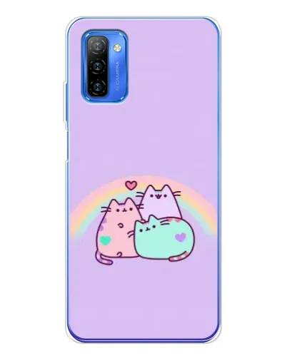 Чехол для Ulefone Note 12 с картинкой «Радужные Пушины» Чехол для Ulefone Note 12 с картинкой «Радужные Пушины»
