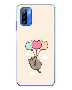 Чехол для Ulefone Note 12 с картинкой «Пушин на шариках»