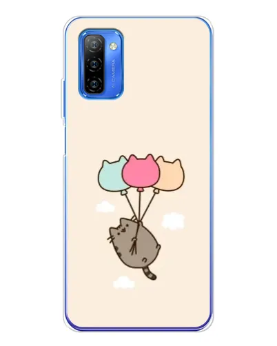 Чехол для Ulefone Note 12 с картинкой «Пушин на шариках»