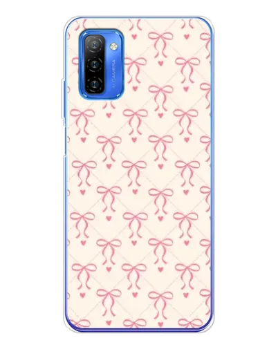 Чохол для Ulefone Note 12 з картинкою «Рожеві бантики Coquette» Чохол для Ulefone Note 12 з картинкою «Рожеві бантики Coquette»