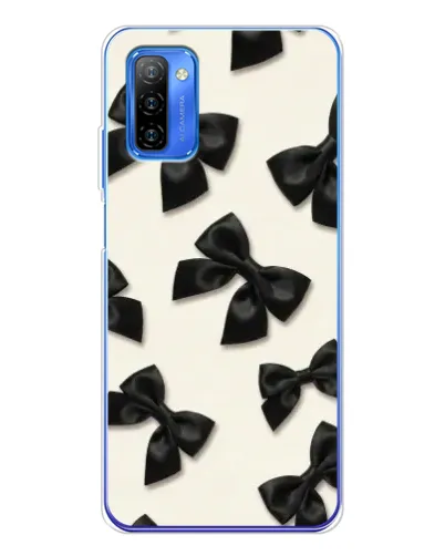 Чохол для Ulefone Note 12 з картинкою «Чорні бантики» Чохол для Ulefone Note 12 з картинкою «Чорні бантики»