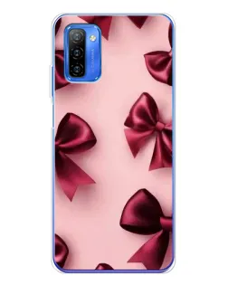 Чохол для Ulefone Note 12 з картинкою «Бордовий атлас»
