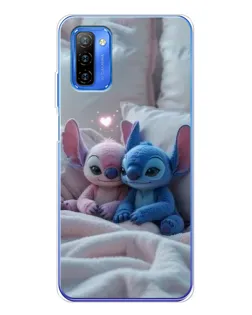 Чехол для Ulefone Note 12 с картинкой «Плюшевые Стич Ангел»