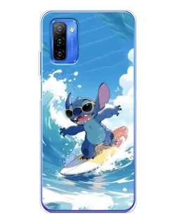 Чохол для Ulefone Note 12 з картинкою «Стіч на хвилі» Чохол для Ulefone Note 12 з картинкою «Стіч на хвилі»