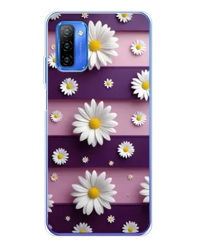 Чехол для Ulefone Note 12 с картинкой «Ромашки на фиолетовом» Чехол для Ulefone Note 12 с картинкой «Ромашки на фиолетовом»