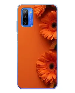 Чохол для Ulefone Note 12 з картинкою «Помаранчеві гербери»