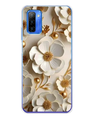Чехол для Ulefone Note 12 с картинкой «Белие бумажние цвети» Чехол для Ulefone Note 12 с картинкой «Белие бумажние цвети»