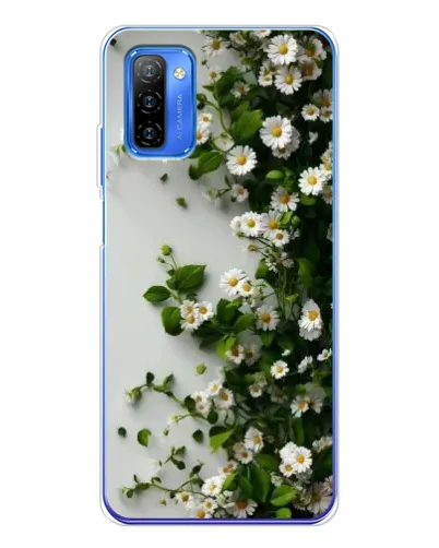 Чехол для Ulefone Note 12 с картинкой «Ветка мелких белых цветов» Чехол для Ulefone Note 12 с картинкой «Ветка мелких белых цветов»