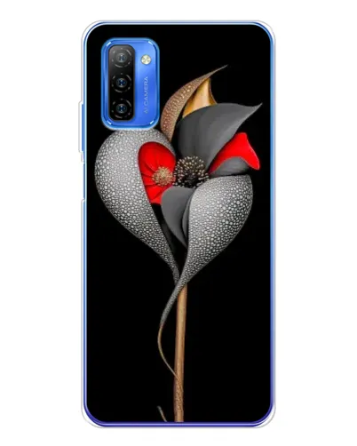 Чехол для Ulefone Note 12 с картинкой «Серебряный фантазийный цветок» Чехол для Ulefone Note 12 с картинкой «Серебряный фантазийный цветок»