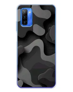Чохол для Ulefone Note 12 з картинкою «Темний абстрактний камуфляж» Чохол для Ulefone Note 12 з картинкою «Темний абстрактний камуфляж»