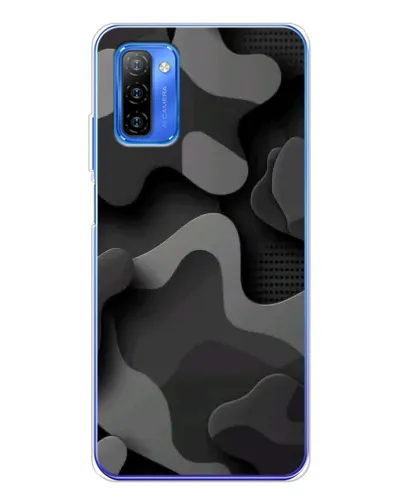 Чохол для Ulefone Note 12 з картинкою «Темний абстрактний камуфляж» Чохол для Ulefone Note 12 з картинкою «Темний абстрактний камуфляж»
