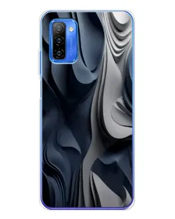 Чохол для Ulefone Note 12 з картинкою «Об'ємні сині складки» Чохол для Ulefone Note 12 з картинкою «Об'ємні сині складки»