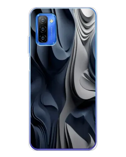 Чохол для Ulefone Note 12 з картинкою «Об'ємні сині складки» Чохол для Ulefone Note 12 з картинкою «Об'ємні сині складки»