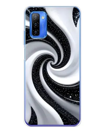 Чохол для Ulefone Note 12 з картинкою «Чорно-біла спіраль» Чохол для Ulefone Note 12 з картинкою «Чорно-біла спіраль»