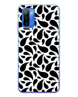 Чохол для Ulefone Note 12 з картинкою «Контрастні чорні краплі»
