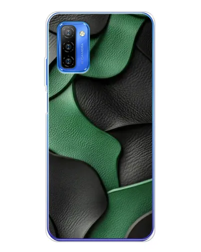 Чохол для Ulefone Note 12 з картинкою «Зелені шкіряні хвилі» Чохол для Ulefone Note 12 з картинкою «Зелені шкіряні хвилі»