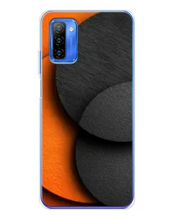 Чохол для Ulefone Note 12 з картинкою «Геометрія помаранчевих кіл»