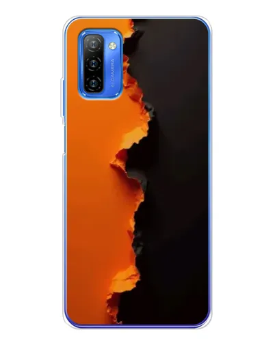 Чохол для Ulefone Note 12 з картинкою «Помаранчевий розлом» Чохол для Ulefone Note 12 з картинкою «Помаранчевий розлом»