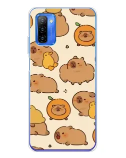 Чехол для Ulefone Note 12 с картинкой «Капибары с апельсинами» Чехол для Ulefone Note 12 с картинкой «Капибары с апельсинами»