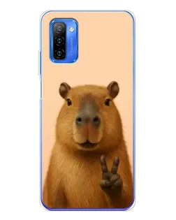 Чехол для Ulefone Note 12 с картинкой «Капибара виктория» Чехол для Ulefone Note 12 с картинкой «Капибара виктория»