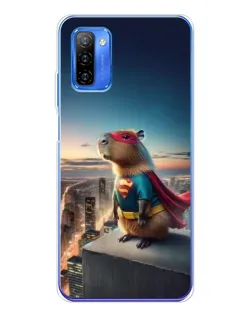 Чехол для Ulefone Note 12 с картинкой «Капи-мен супергерой» Чехол для Ulefone Note 12 с картинкой «Капи-мен супергерой»