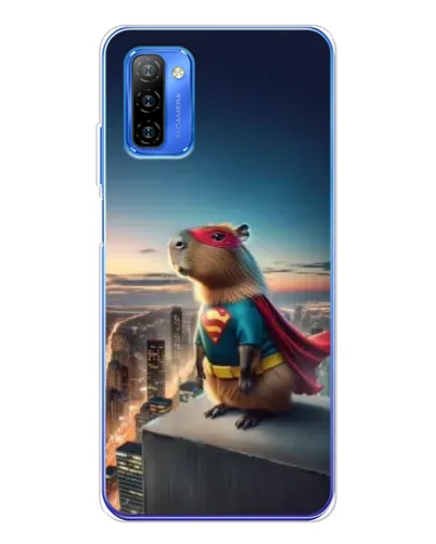 Чехол для Ulefone Note 12 с картинкой «Капи-мен супергерой» Чехол для Ulefone Note 12 с картинкой «Капи-мен супергерой»