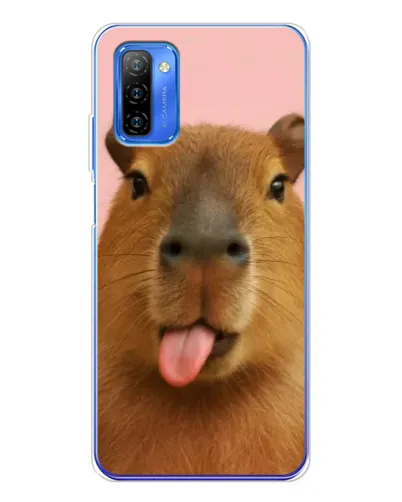 Чехол для Ulefone Note 12 с картинкой «Капибара с языком» Чехол для Ulefone Note 12 с картинкой «Капибара с языком»