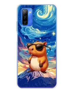 Чехол для Ulefone Note 12 с картинкой «Капибара Ван Гога» Чехол для Ulefone Note 12 с картинкой «Капибара Ван Гога»
