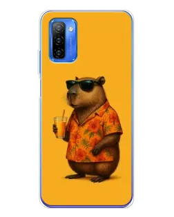 Чехол для Ulefone Note 12 с картинкой «Капибара на отдыхе» Чехол для Ulefone Note 12 с картинкой «Капибара на отдыхе»