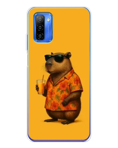 Чехол для Ulefone Note 12 с картинкой «Капибара на отдыхе» Чехол для Ulefone Note 12 с картинкой «Капибара на отдыхе»