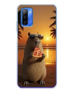 Чехол для Ulefone Note 12 с картинкой «Капибара с пиццей» Чехол для Ulefone Note 12 с картинкой «Капибара с пиццей»