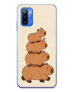 Чехол для Ulefone Note 12 с картинкой «Башня из капибар» Чехол для Ulefone Note 12 с картинкой «Башня из капибар»