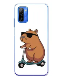 Чехол для Ulefone Note 12 с картинкой «Капибара на самокате» Чехол для Ulefone Note 12 с картинкой «Капибара на самокате»