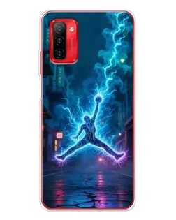 Чохол для Ulefone Note 12P з картинкою «Jordan Gold Jumpman»