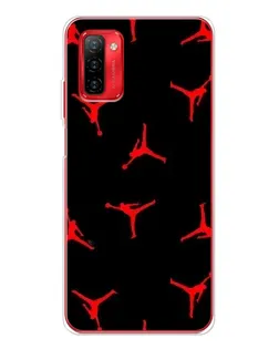 Чохол для Ulefone Note 12P з картинкою «Jordan Red Pattern»
