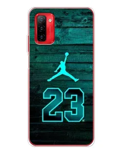 Чохол для Ulefone Note 12P з картинкою «Jordan Cyan 23»