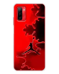 Чохол для Ulefone Note 12P з картинкою «Jordan Red Smoke»