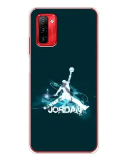 Чохол для Ulefone Note 12P з картинкою «Jordan Blue Fire»