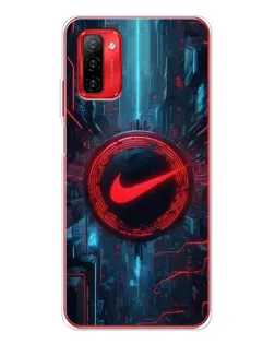 Чохол для Ulefone Note 12P з картинкою «Техногенний стиль Nike»