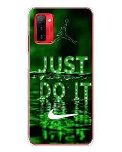 Чохол для Ulefone Note 12P з картинкою «Зелений неоновий Nike»