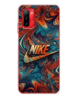 Чохол для Ulefone Note 12P з картинкою «Nike в абстракції»