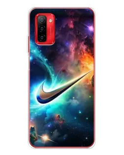 Чохол для Ulefone Note 12P з картинкою «Космічний Nike Swoosh»