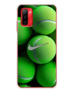 Чохол для Ulefone Note 12P з картинкою «Тенісні м'ячі Найк»